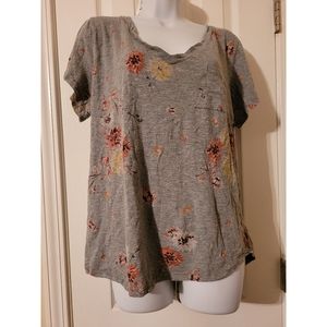 Torrid floral v-neck